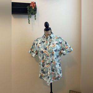 Men’s Medium Hawaiian Shirt by Denim & Flower